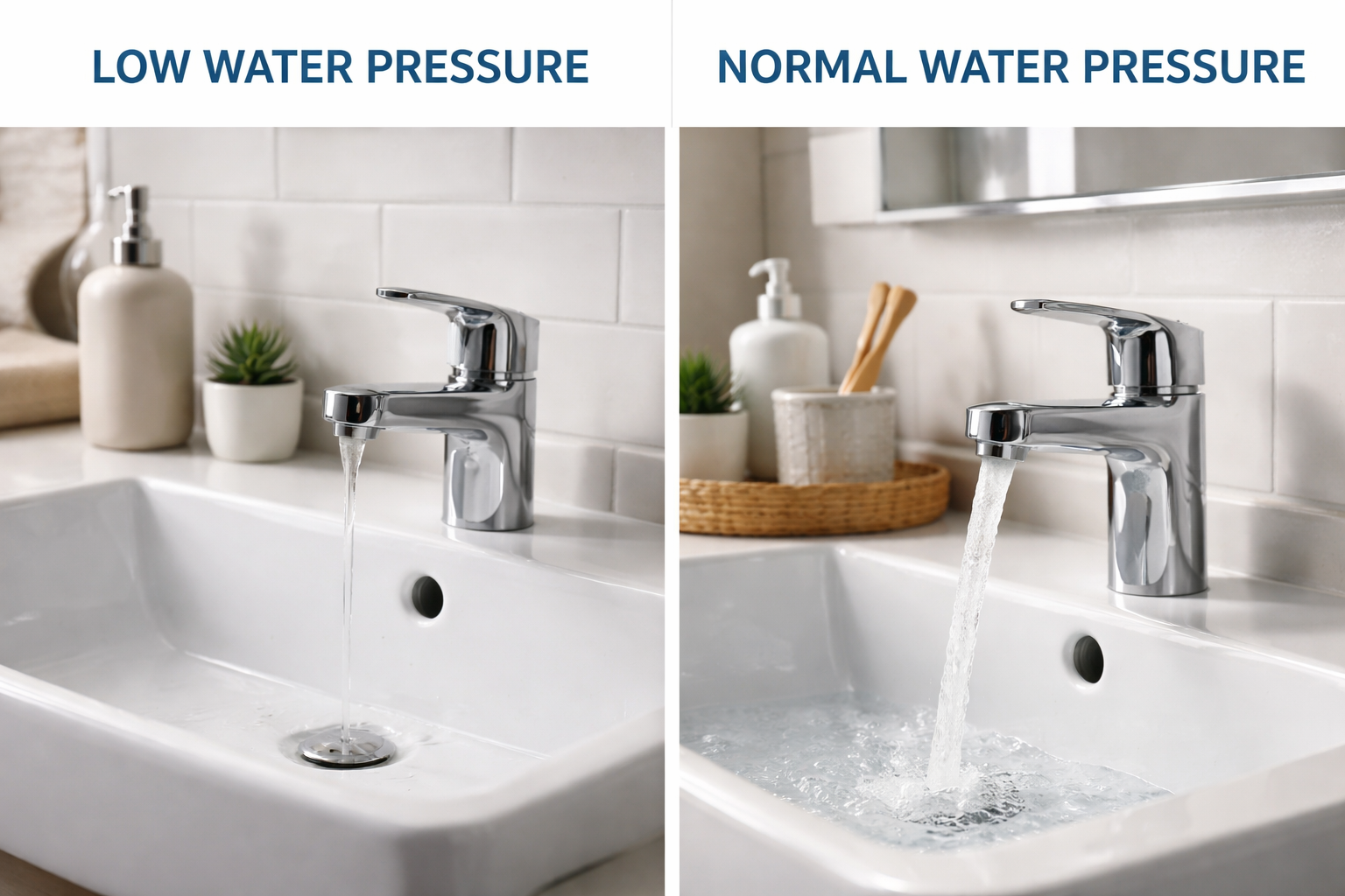 Low Water Pressure in One Bathroom Only (Common Causes Explained)